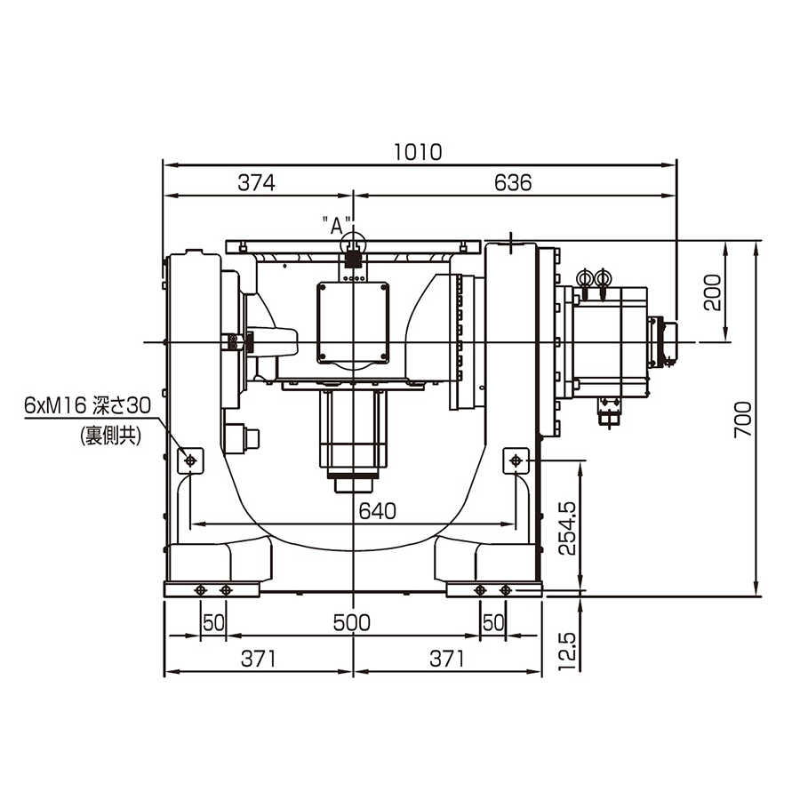 AⅡ-2PF1000 機械人雙軸式外部軸