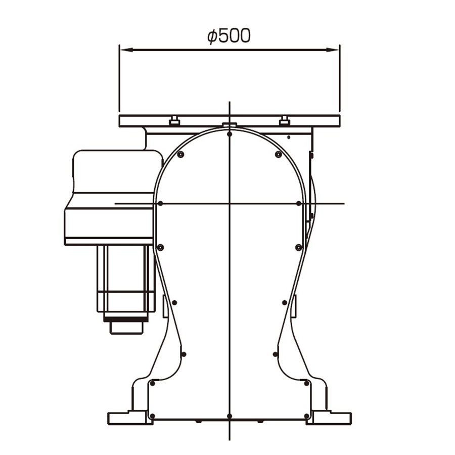 AⅡ-2PF1000 機械人雙軸式外部軸