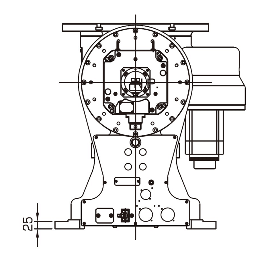 AⅡ-2PF1000 機械人雙軸式外部軸