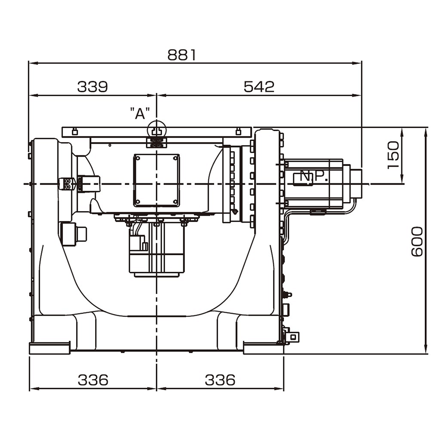 AII-2PF 300 機械人雙軸式外部軸