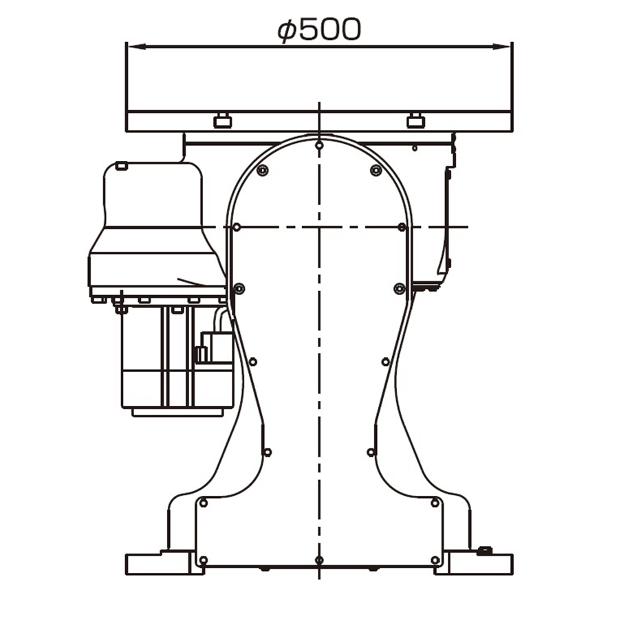 AII-2PF500 双轴变位机