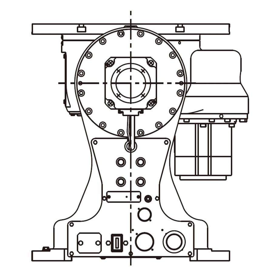 AII-2PF 500 機械人雙軸式外部軸